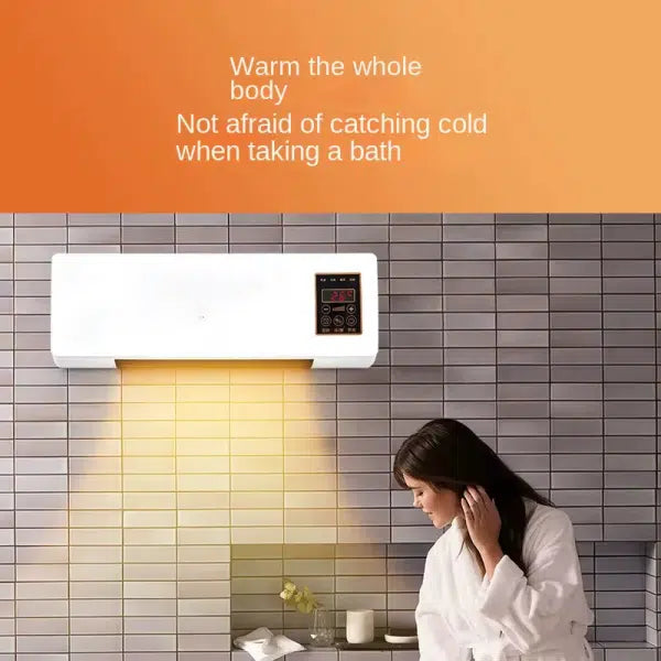 Wall-Mounted Mobile Air Conditioner with LED Display