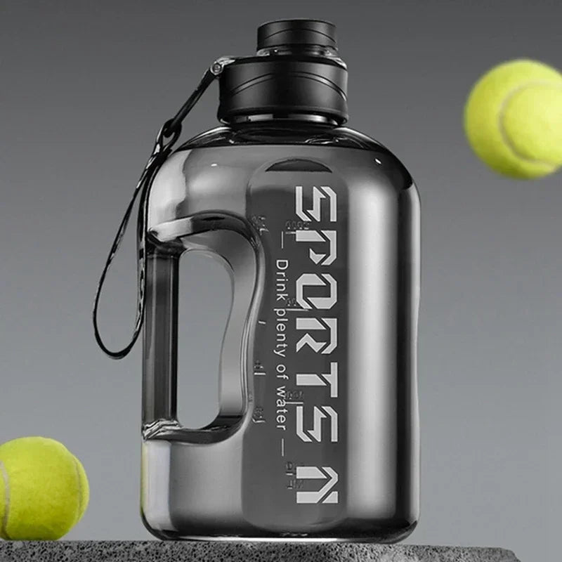 Large Capacity Sports Water Bottle for Gym & Cycling, Portable Fitness Kettle - Tower Exclusives