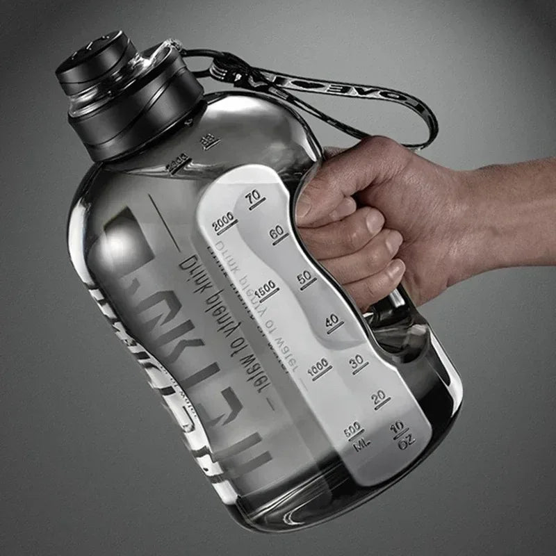 Large Capacity Sports Water Bottle for Gym & Cycling, Portable Fitness Kettle - Tower Exclusives