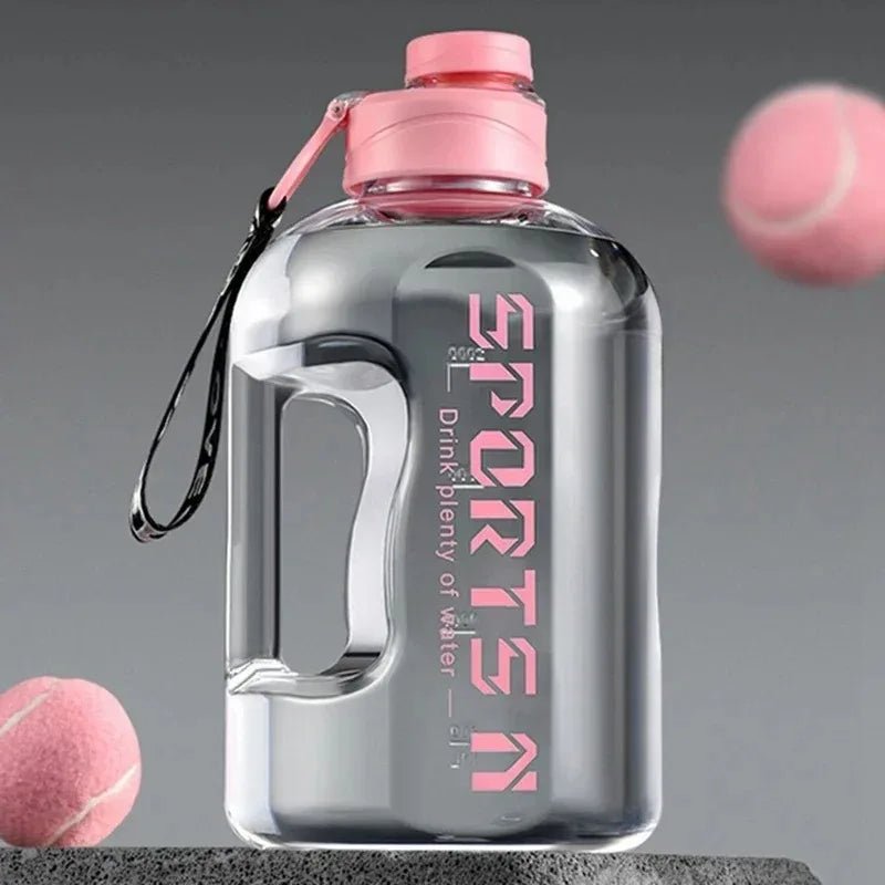 Large Capacity Sports Water Bottle for Gym & Cycling, Portable Fitness Kettle - Tower Exclusives