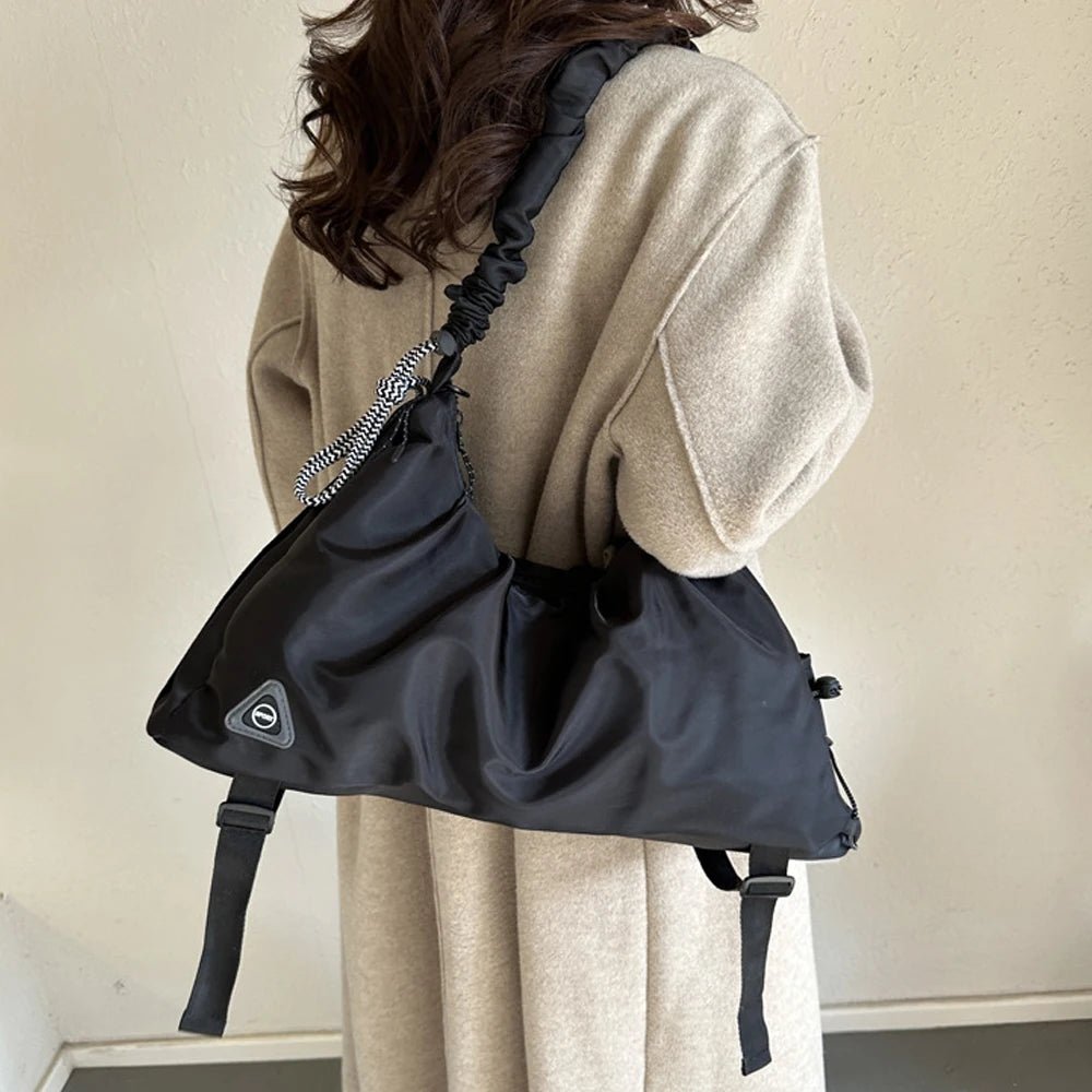 1PCS Gym Bag For Women, Yoga Mat Bag with Shoes Compartment, Wet Pocket and Water Bottle Pocket - Tower Exclusives