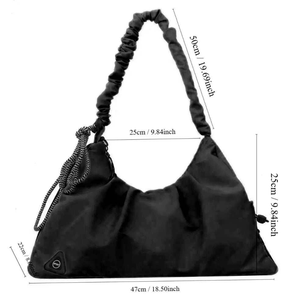 1PCS Gym Bag For Women, Yoga Mat Bag with Shoes Compartment, Wet Pocket and Water Bottle Pocket - Tower Exclusives