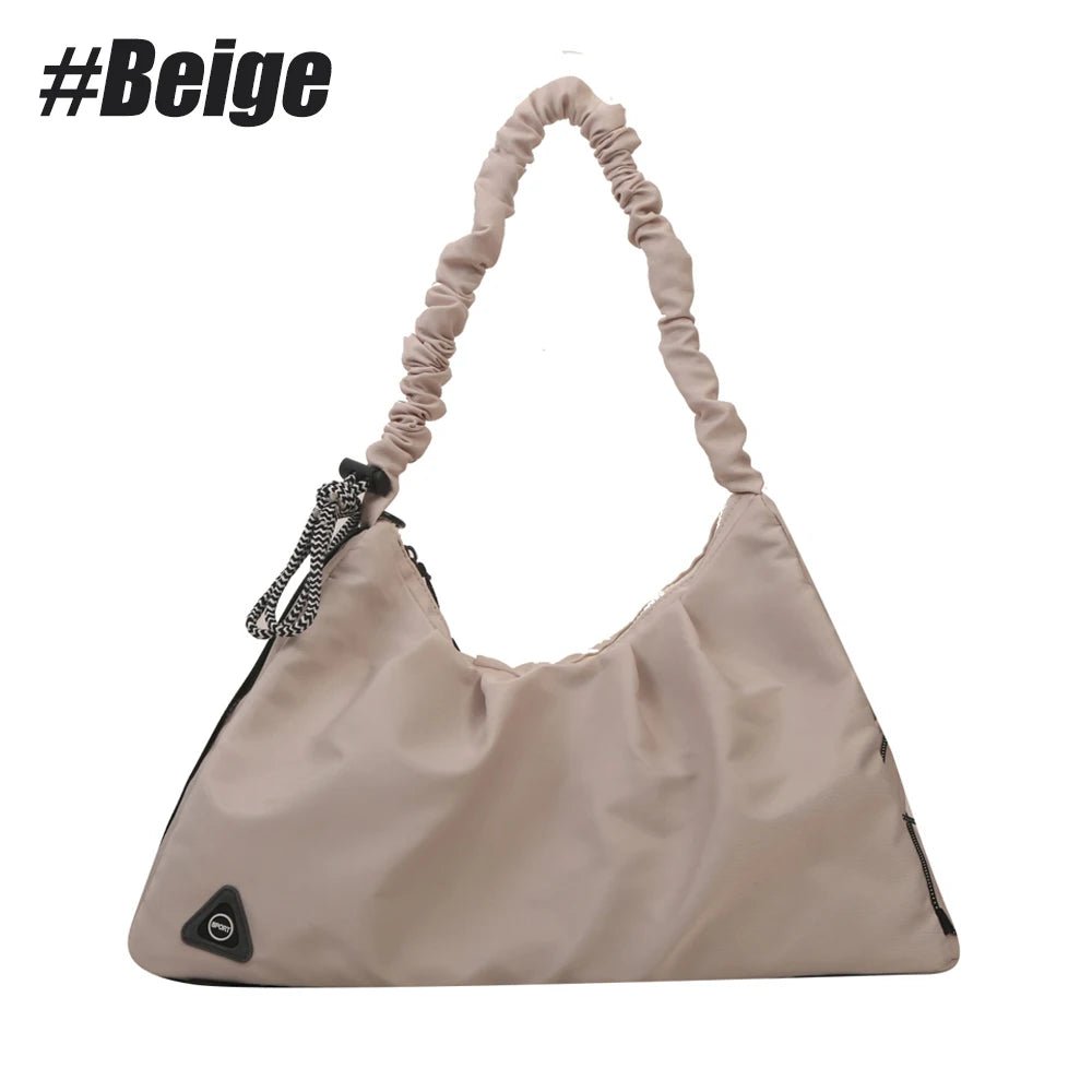 1PCS Gym Bag For Women, Yoga Mat Bag with Shoes Compartment, Wet Pocket and Water Bottle Pocket - Tower Exclusives