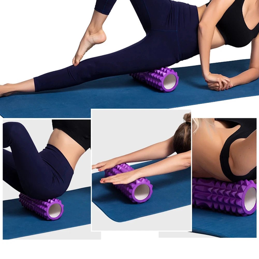 26cm Yoga Foam Roller - Pilates Exercise & Back Massage Roller - Tower Exclusives