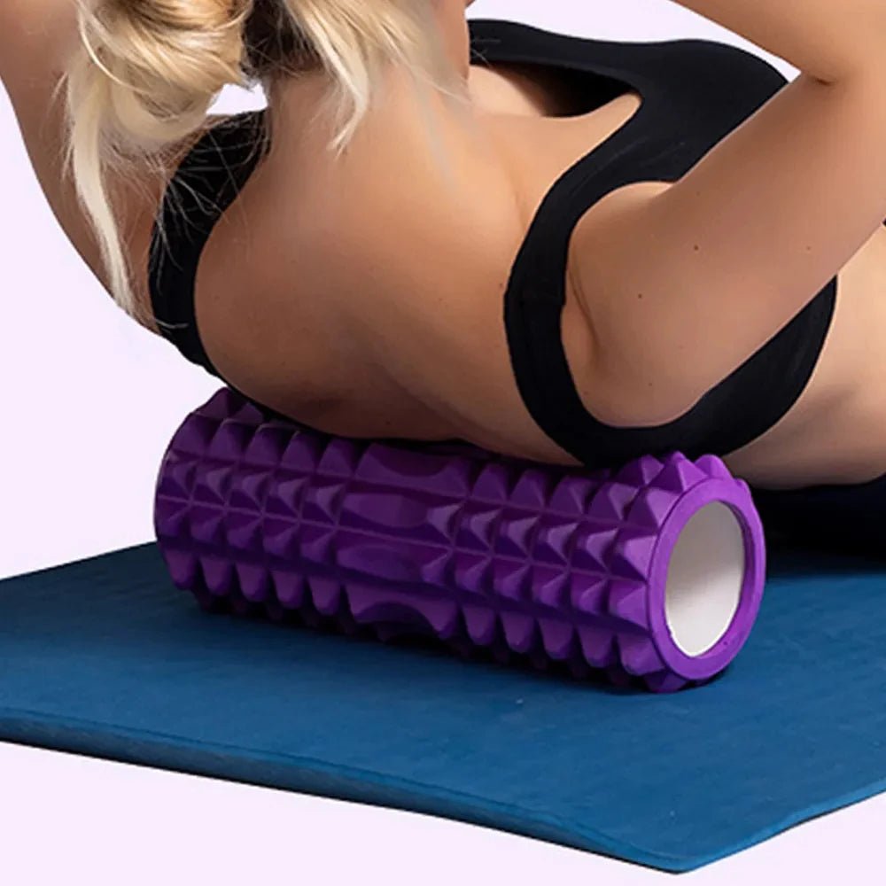 26cm Yoga Foam Roller - Pilates Exercise & Back Massage Roller - Tower Exclusives