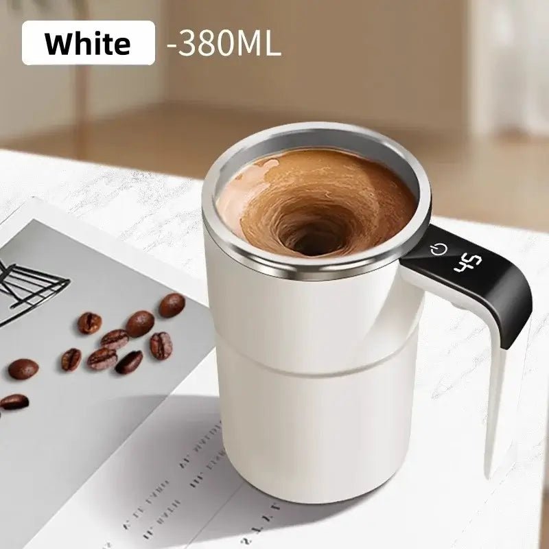380ML Electric Self - Mixing Coffee Mug - USB Rechargeable Automatic Stirring Cup - Tower Exclusives