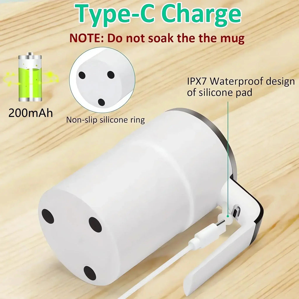 380ML Electric Self - Mixing Coffee Mug - USB Rechargeable Automatic Stirring Cup - Tower Exclusives