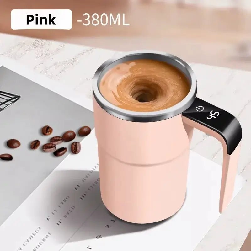 380ML Electric Self - Mixing Coffee Mug - USB Rechargeable Automatic Stirring Cup - Tower Exclusives