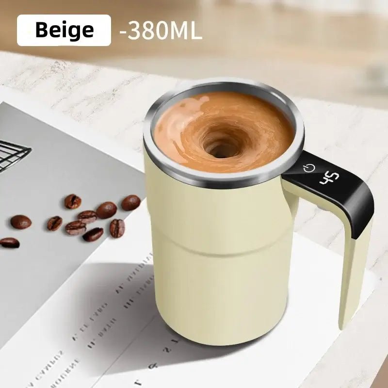 380ML Electric Self - Mixing Coffee Mug - USB Rechargeable Automatic Stirring Cup - Tower Exclusives