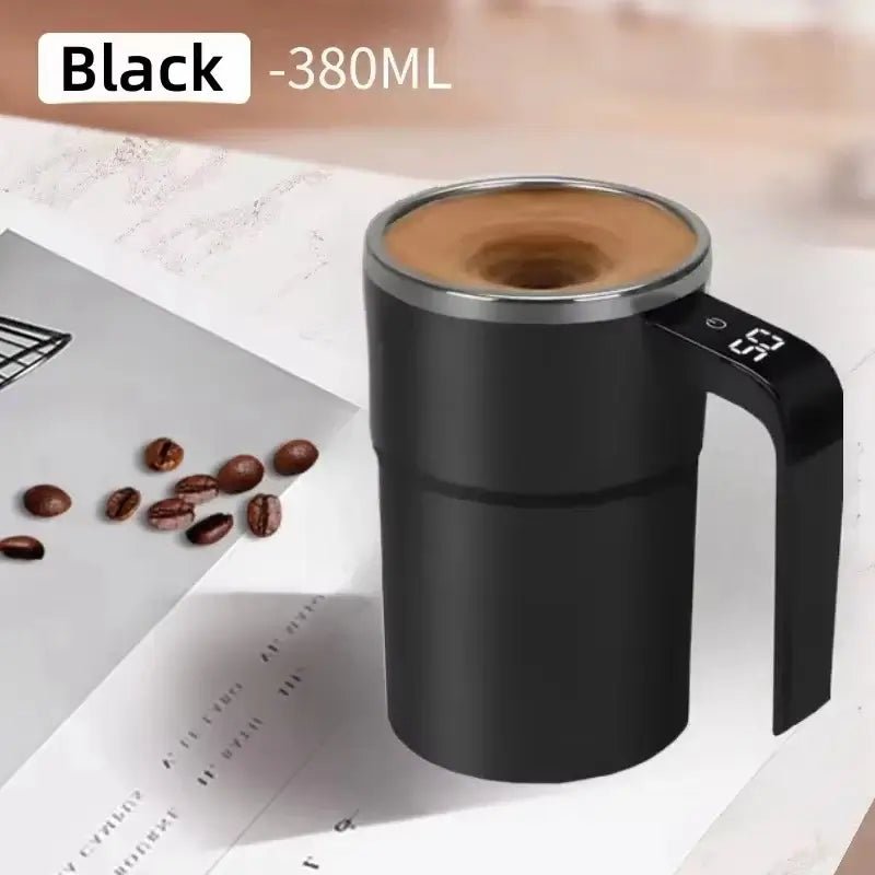 380ML Electric Self - Mixing Coffee Mug - USB Rechargeable Automatic Stirring Cup - Tower Exclusives