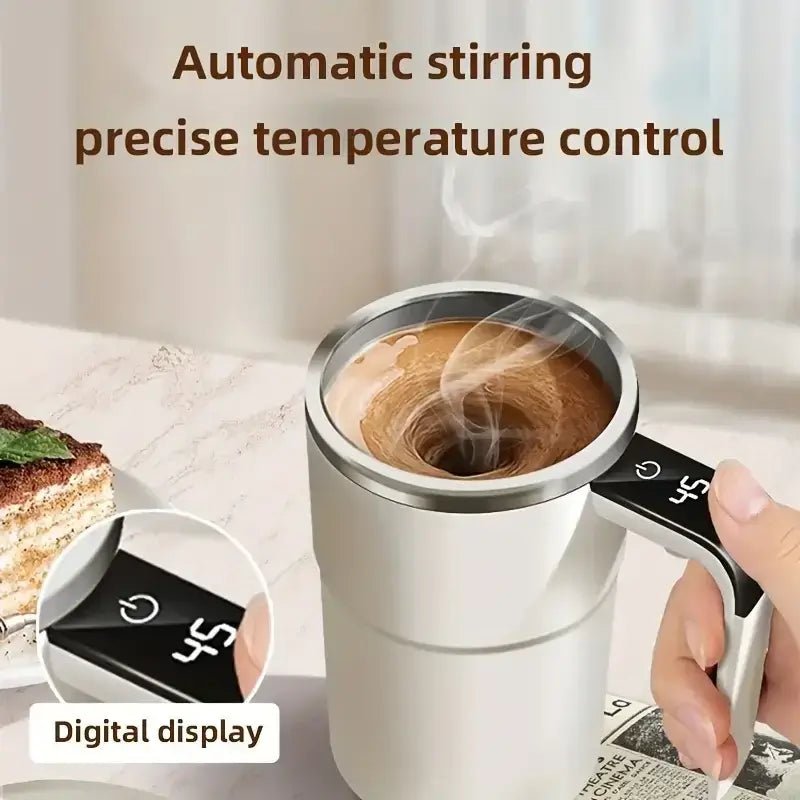 380ML Electric Self - Mixing Coffee Mug - USB Rechargeable Automatic Stirring Cup - Tower Exclusives