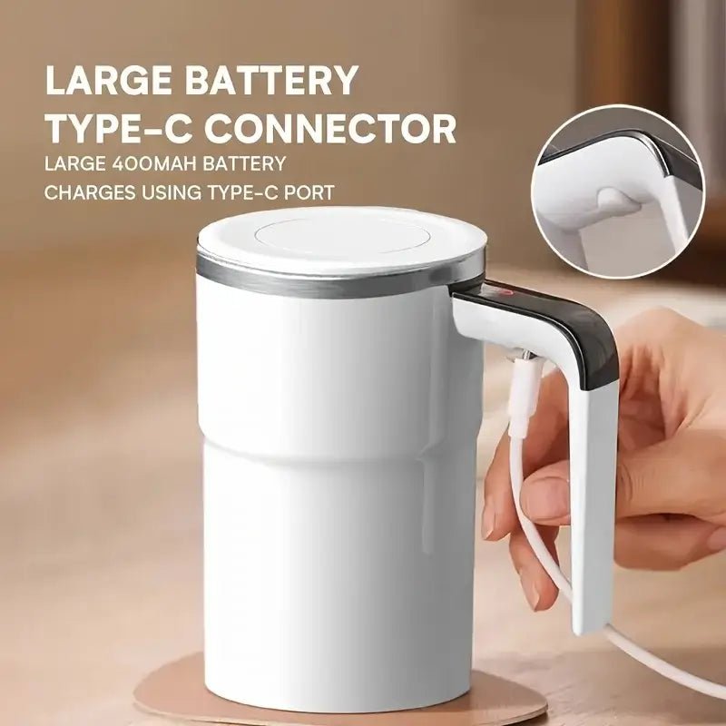380ML Electric Self - Mixing Coffee Mug - USB Rechargeable Automatic Stirring Cup - Tower Exclusives