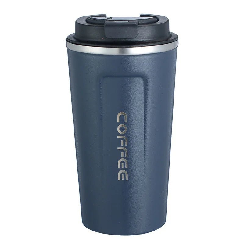 500ML Stainless Steel Thermal Mug - Insulated Travel Coffee Cup - Tower Exclusives