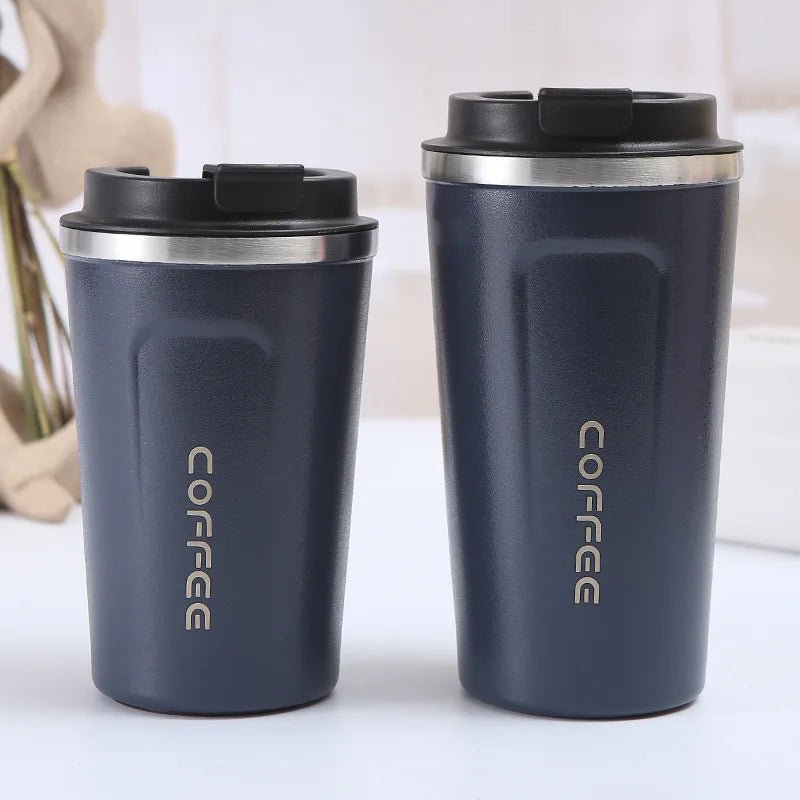 500ML Stainless Steel Thermal Mug - Insulated Travel Coffee Cup - Tower Exclusives