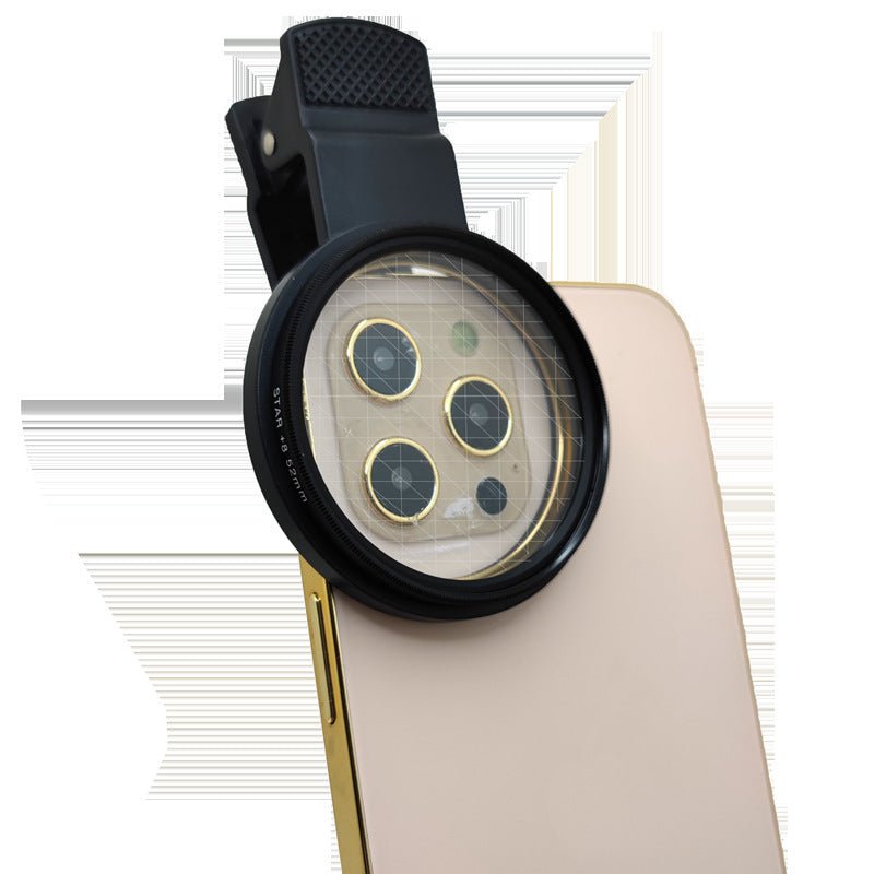 52mm Lens Phone Accessories Sparkling Starlight Mirror Short Line Mirror Starburst Mirror 4/6/8 Lines Single - Tower Exclusives