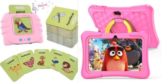 7 - Inch Kids Educational Tablet with Silicone Case & Rotating Stand - Tower Exclusives