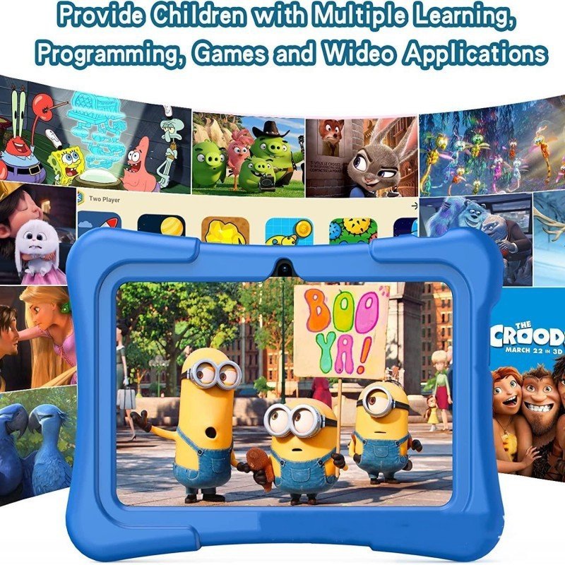 7 - Inch Kids Tablet - Android 12 Educational Tablet for Children - Tower Exclusives