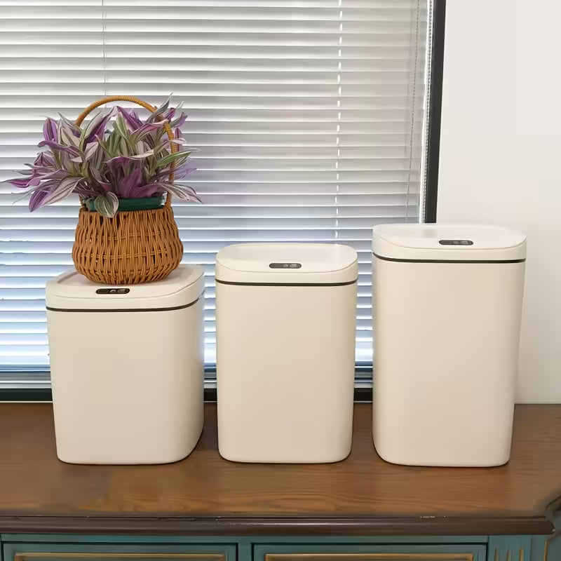 Smart Trash Can with Silent Close - Tower Exclusives