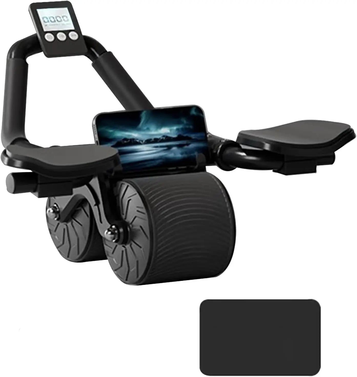 Automatic Rebound Ab Wheel with Counter - Core Strength Trainer - Tower Exclusives