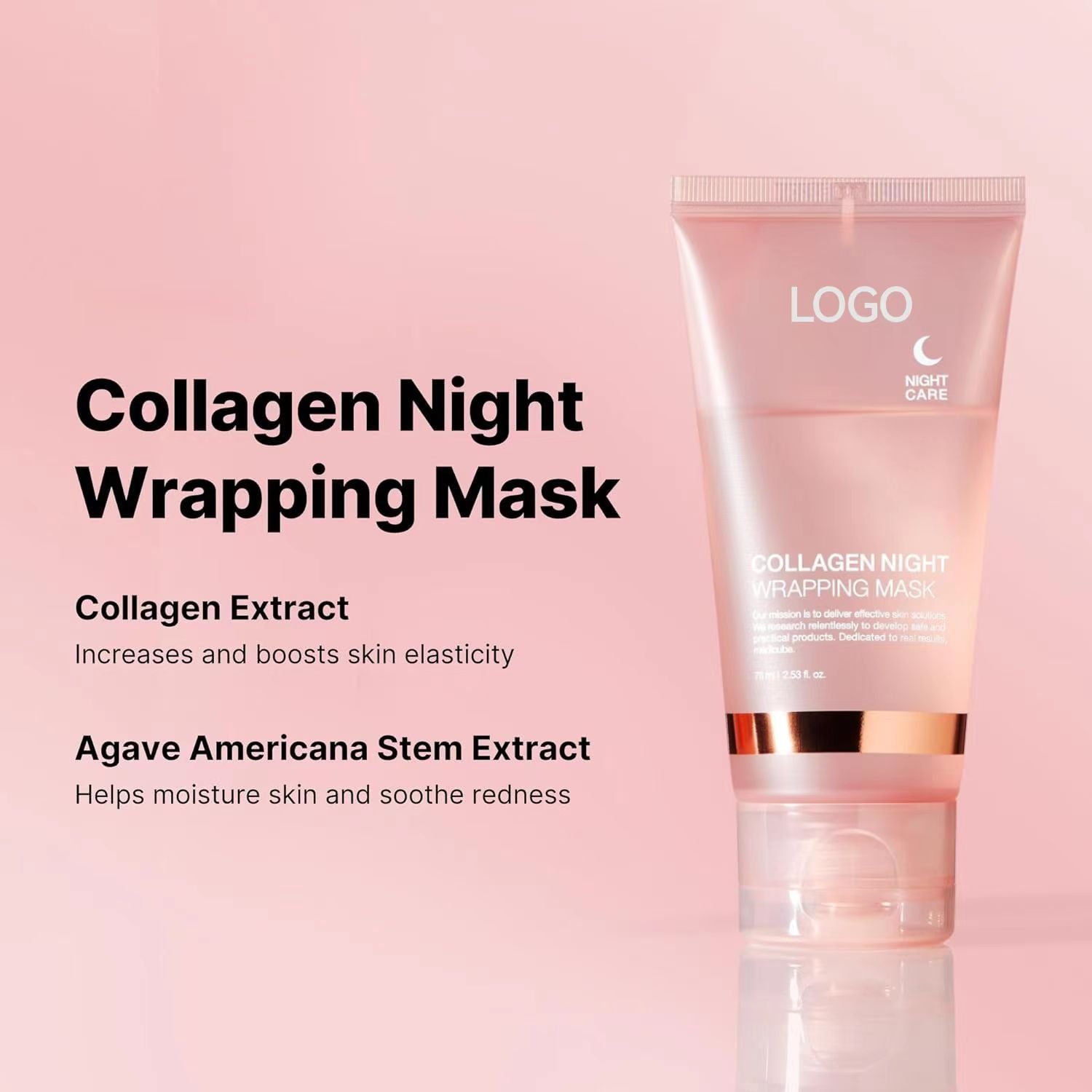 Collagen peel - off mask smearable deep cleansing skin rejuvenation moisturizing skin care sleeping mask - Tower Exclusives