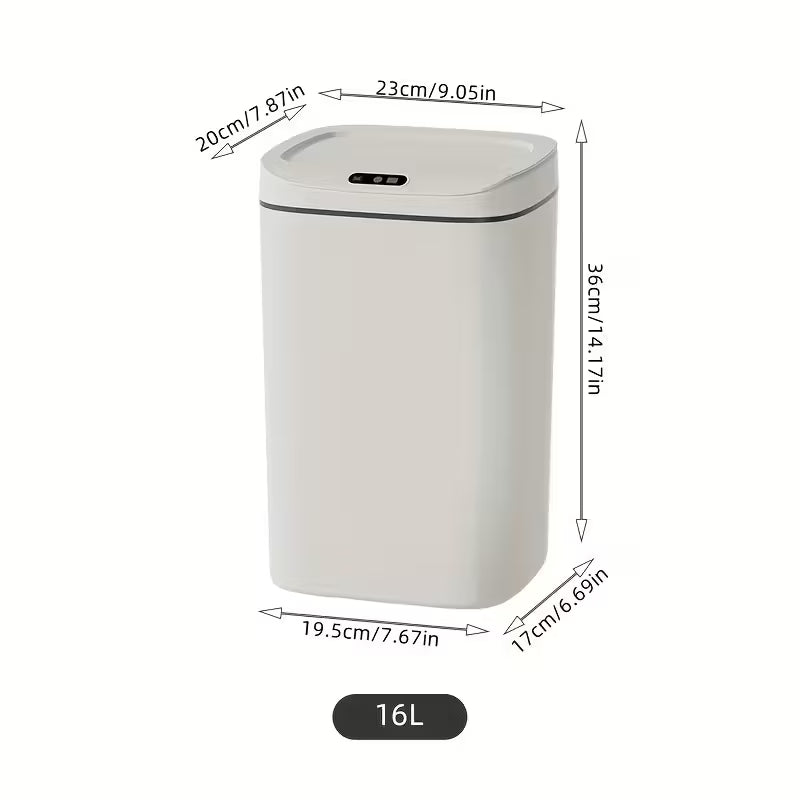 Smart Trash Can with Silent Close - Tower Exclusives