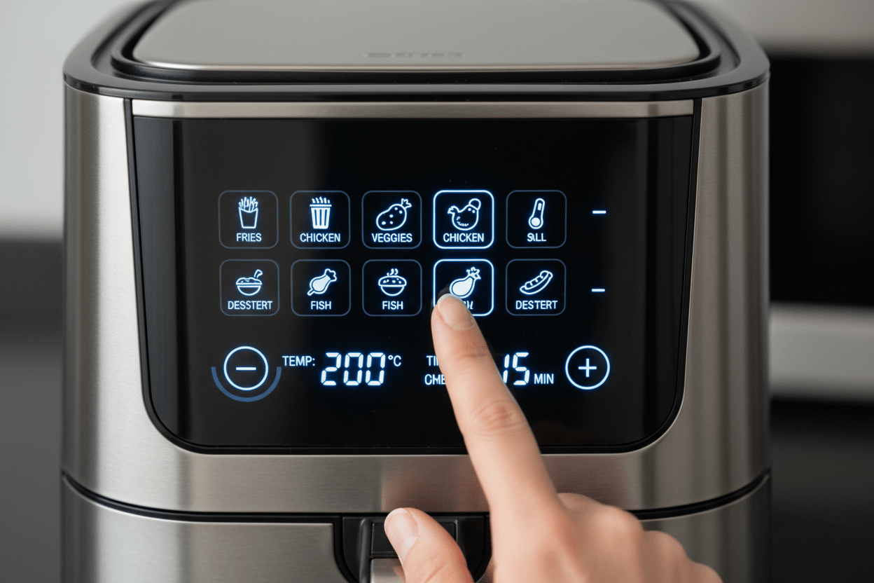 Digital Air Fryer 5.5L - Oil - Free Healthy Cooking - Tower Exclusives