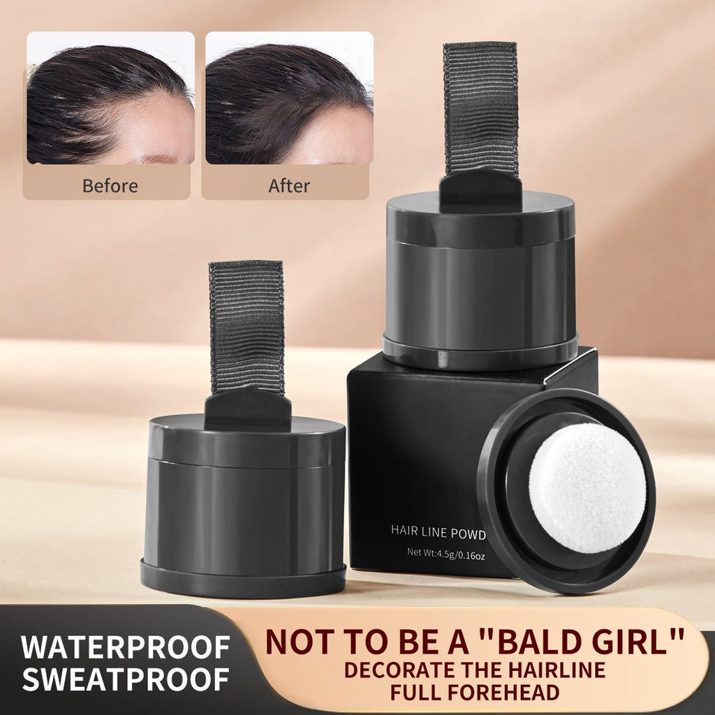 Hairline powder contouring shadow filling forehead hair replacement artifact waterproof and sweat - proof - Tower Exclusives