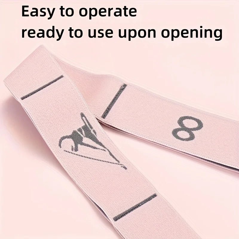 Women's High Stretch Yoga Fitness Resistance Bands - Open Back Straps - Tower Exclusives