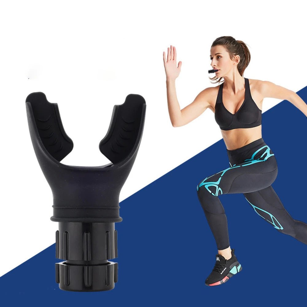 Lung Capacity Breathing Trainer - Adjustable Resistance Fitness Device - Tower Exclusives