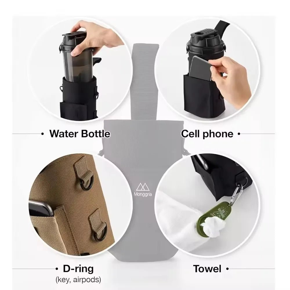 Magnetic Gym Bottle Holder: Easily Attach to Metal Surfaces - Tower Exclusives