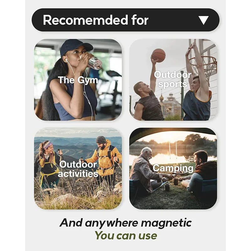 Magnetic Gym Bottle Holder: Easily Attach to Metal Surfaces - Tower Exclusives