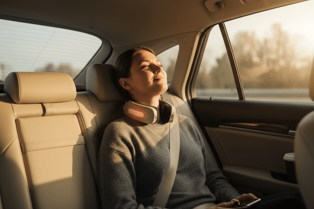 Neck Shoulder Back Massager with Graphene Heating - Tower Exclusives