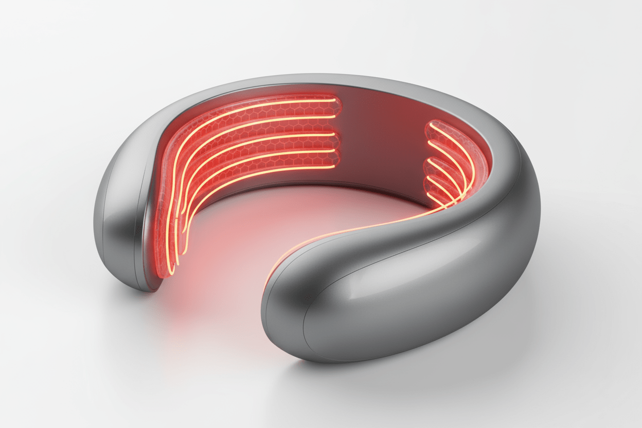 Neck Shoulder Back Massager with Graphene Heating - Tower Exclusives