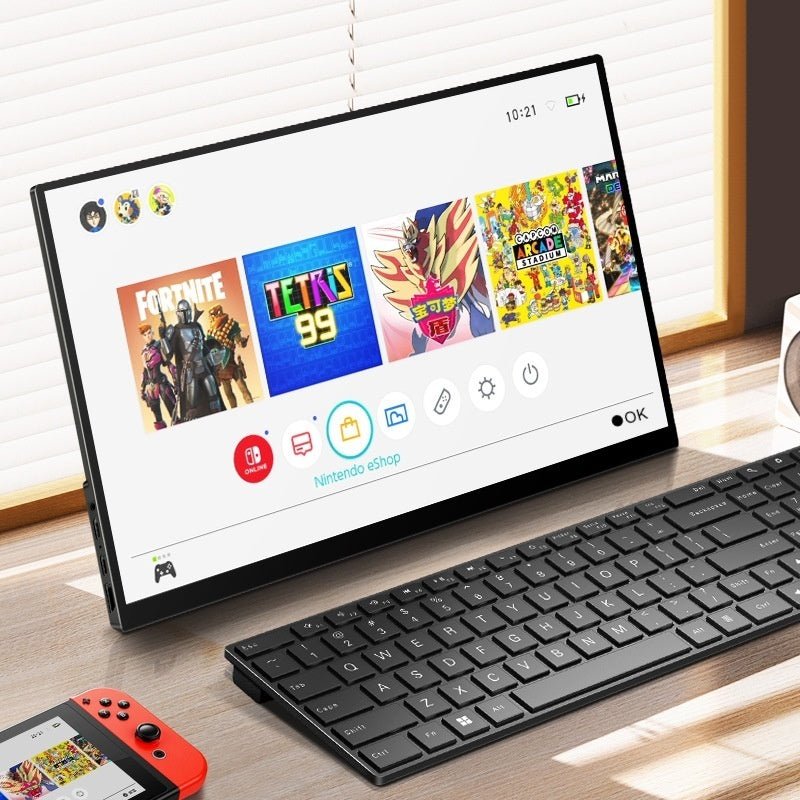 Portable Touch Monitor 13.3 - 15.6 Inch - External Display for Laptop & Phone - Tower Exclusives