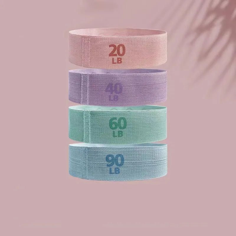 Booty Band Loop Set for Glute Thigh Yoga Gym- Resistance Bands Hip Expansion Fitness Gear - Tower Exclusives