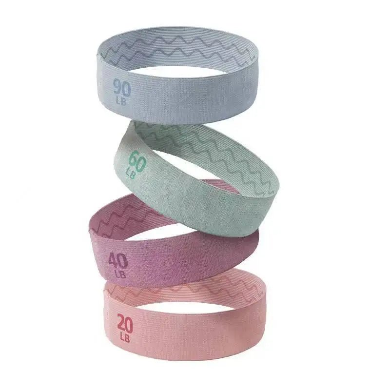 Booty Band Loop Set for Glute Thigh Yoga Gym- Resistance Bands Hip Expansion Fitness Gear - Tower Exclusives