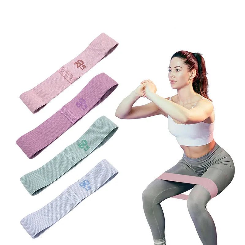 Booty Band Loop Set for Glute Thigh Yoga Gym- Resistance Bands Hip Expansion Fitness Gear - Tower Exclusives