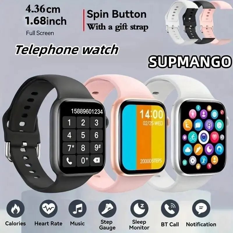S8 Smart Watch - Bluetooth Call & Health Tracker for Men & Women - Tower Exclusives