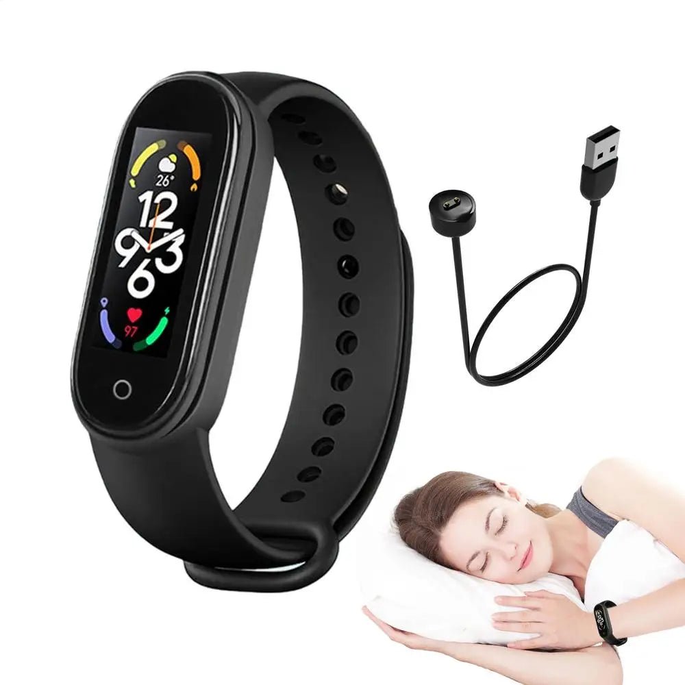 Smart Fitness Tracker Watch - Blood Pressure & Sleep Monitor - Tower Exclusives