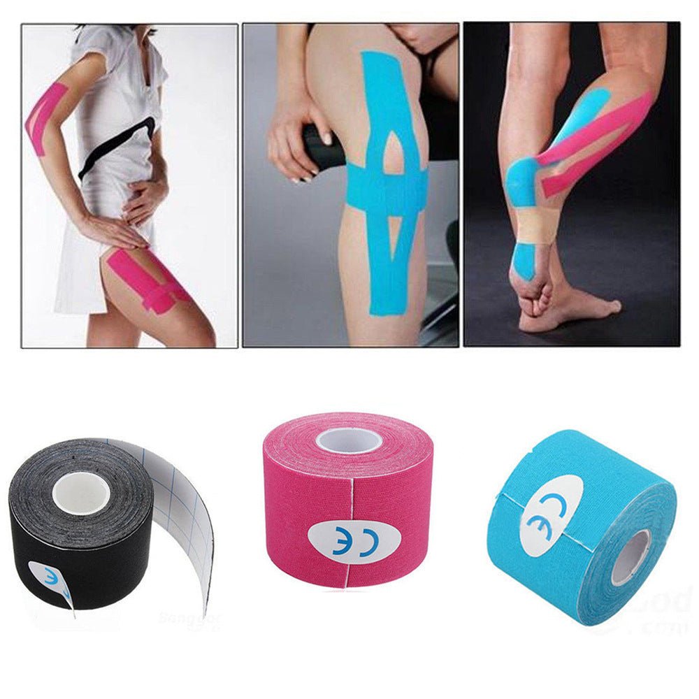 Sports muscle protector with all cotton waterproof 5cm muscle patch/intramuscular effect kinesiology tape - Tower Exclusives