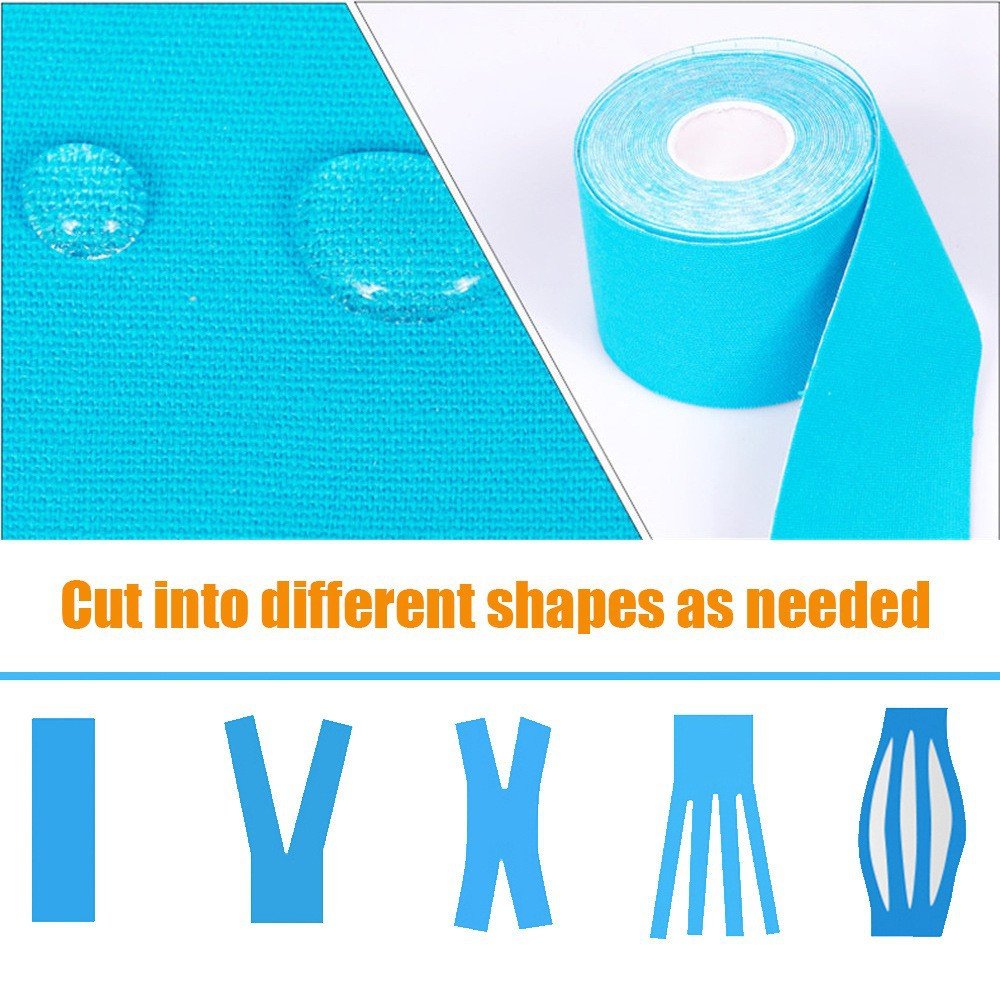 Sports muscle protector with all cotton waterproof 5cm muscle patch/intramuscular effect kinesiology tape - Tower Exclusives