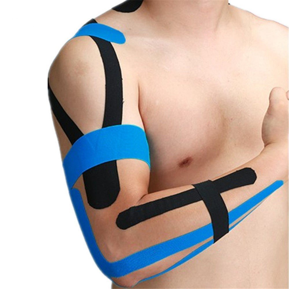 Sports muscle protector with all cotton waterproof 5cm muscle patch/intramuscular effect kinesiology tape - Tower Exclusives