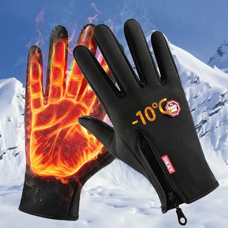 Touchscreen Winter Gloves - Windproof Cycling & Driving - Tower Exclusives