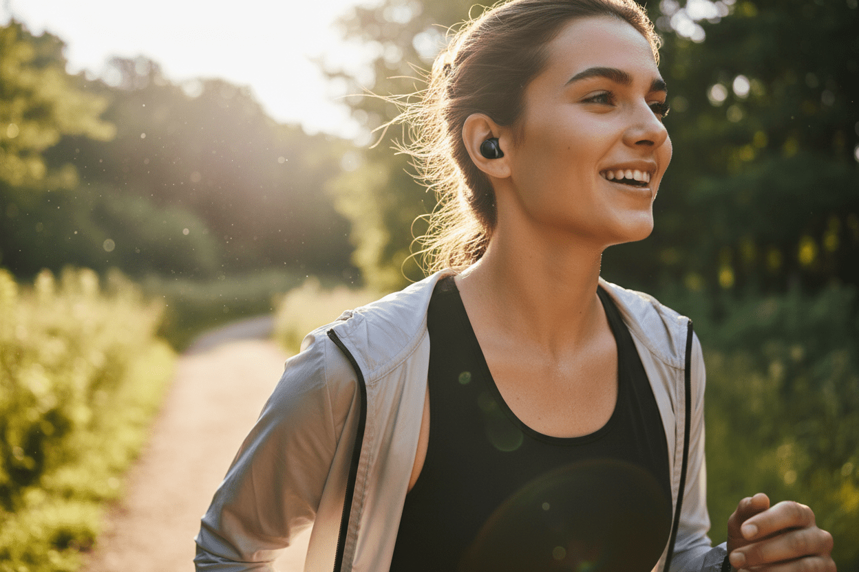 Wireless Bluetooth Earbuds - Noise Cancelling with Charging Case - Tower Exclusives