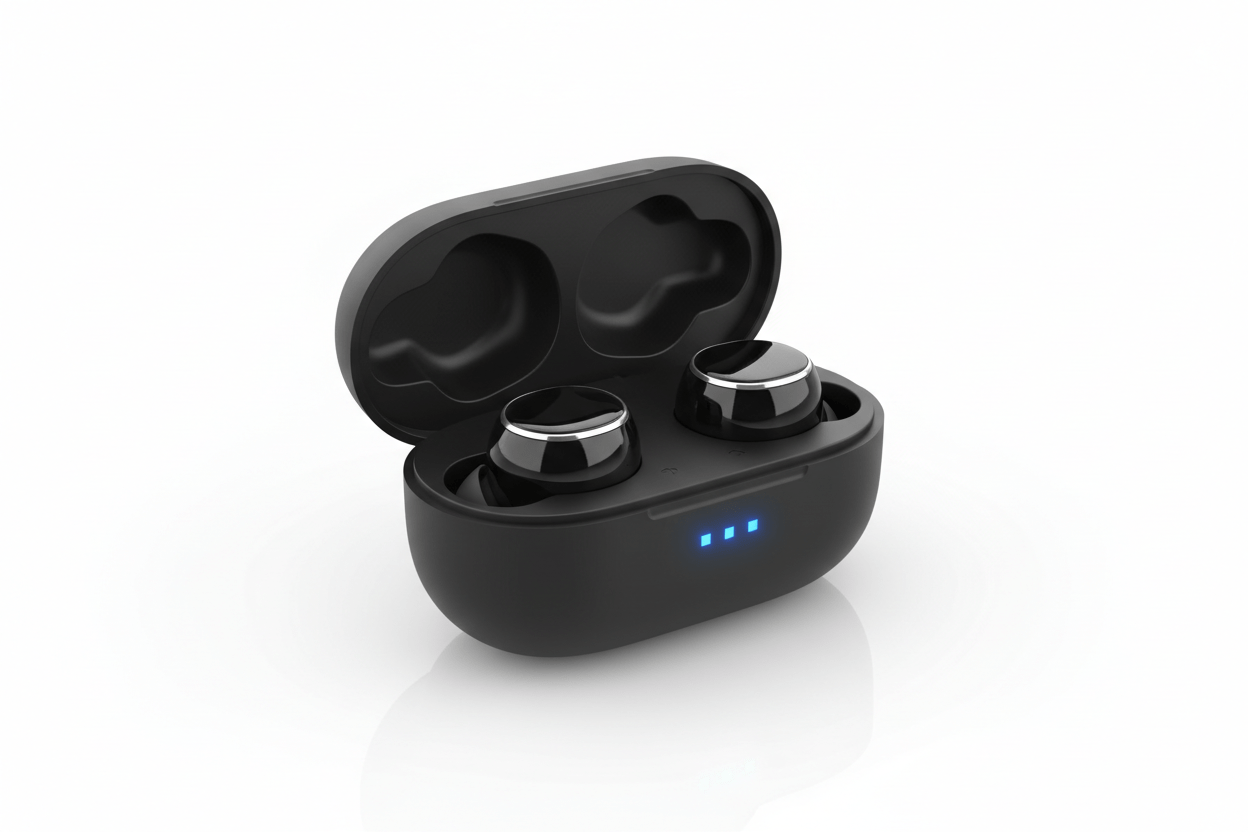 Wireless Bluetooth Earbuds - Noise Cancelling with Charging Case - Tower Exclusives