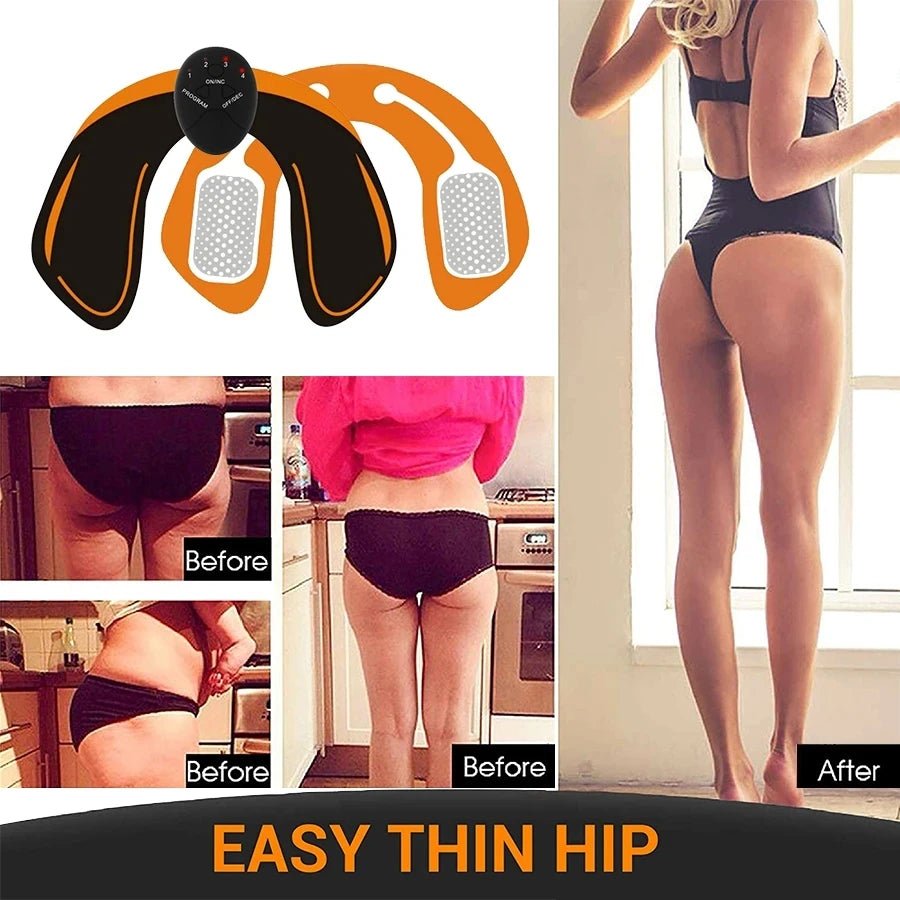 Wireless EMS Ab Stimulator - Abdominal Muscle Trainer & Body Toner - Tower Exclusives