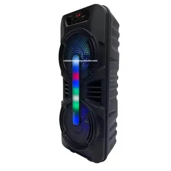 Wireless Portable Outdoor Speaker 8 Inch with Wired Microphone - Tower Exclusives