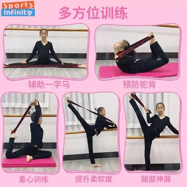 Yoga Sport Resistance Bands Set for Home Gym Fitness - Tower Exclusives