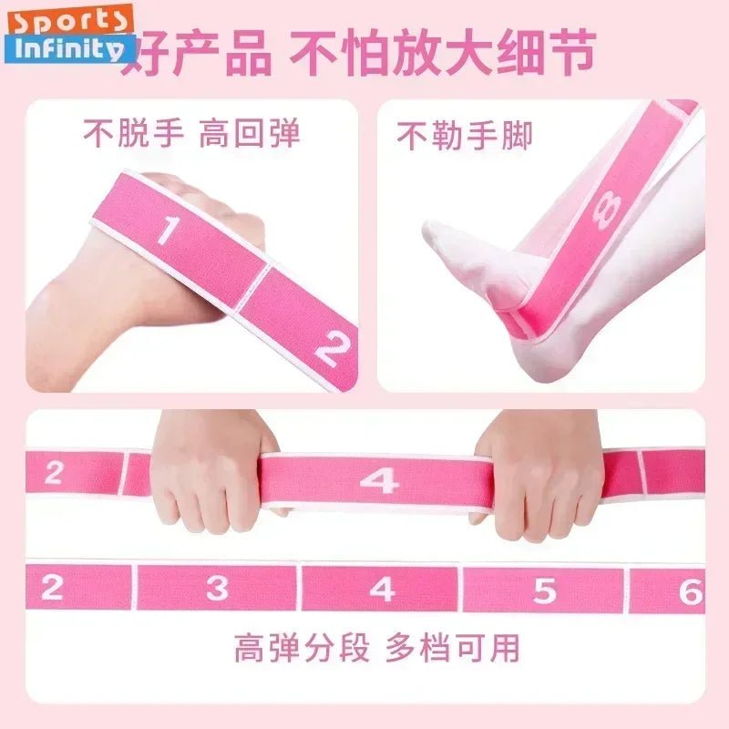 Yoga Sport Resistance Bands Set for Home Gym Fitness - Tower Exclusives